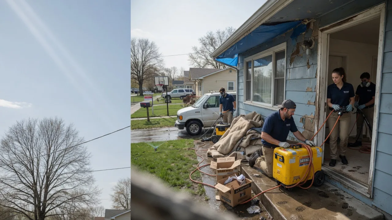 Basement Flood Cleanup in Lawton, ND near me